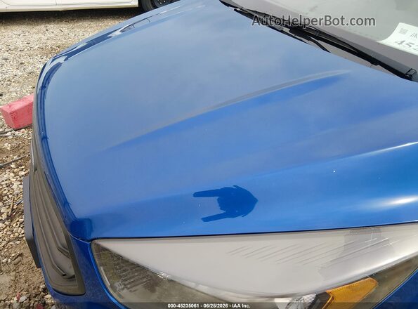 1FMCU0F76JUD08429 2018 FORD ESCAPE Blue Front view