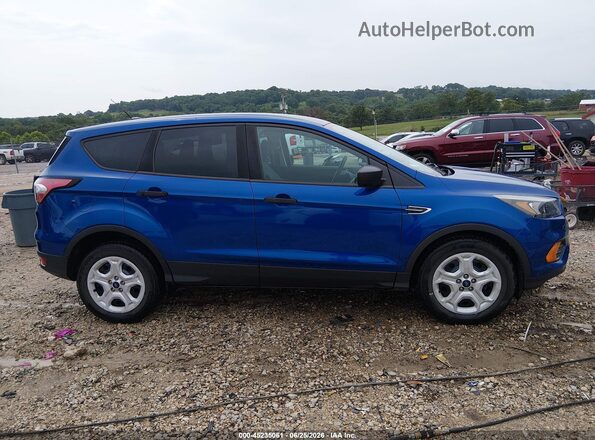 1FMCU0F76JUD08429 2018 FORD ESCAPE Blue Rear interior view