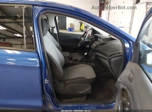 1FMCU0F76JUD31029 2018 FORD ESCAPE Blue Widok wnętrza z przodu