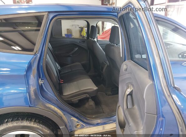 1FMCU0F76JUD31029 2018 FORD ESCAPE Blue Widok naklejki z numerem VIN