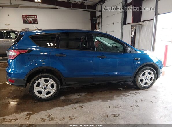 1FMCU0F76JUD31029 2018 FORD ESCAPE Blue Widok wnętrza z tyłu