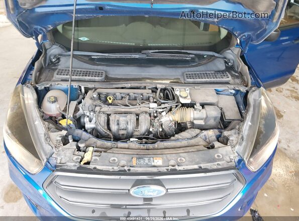 1FMCU0F76JUD31029 2018 FORD ESCAPE Blue Widok z tyłu
