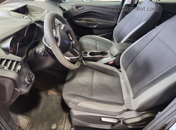 1FMCU0F77GUA42895 2016 FORD ESCAPE Gray Widok wnętrza z przodu