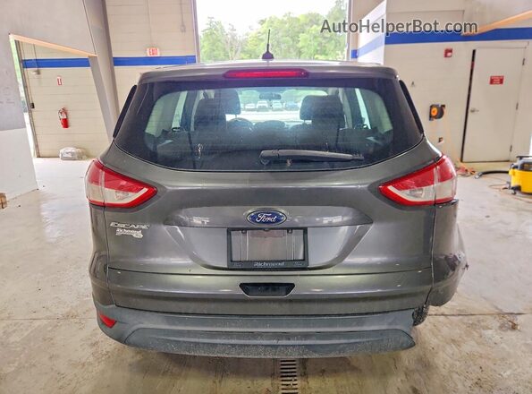1FMCU0F77GUA42895 2016 FORD ESCAPE Gray Widok z tyłu