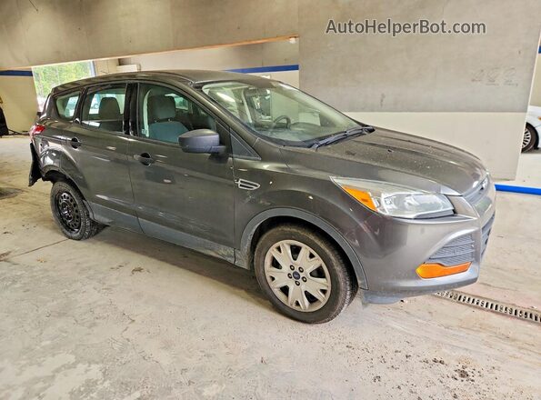1FMCU0F77GUA42895 2016 FORD ESCAPE Gray Przód prawy