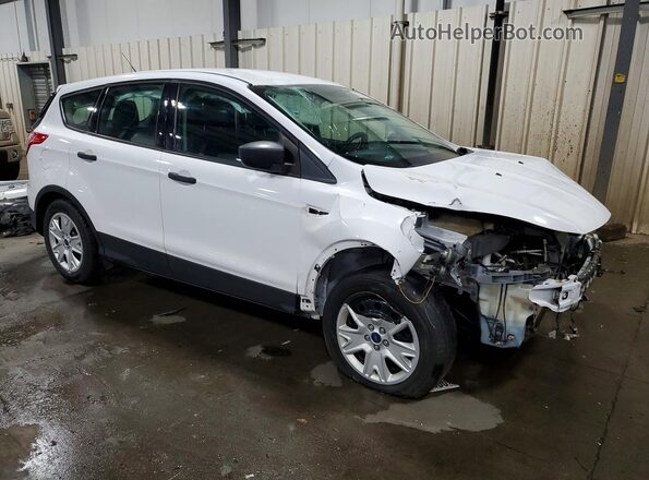 1FMCU0F77GUB38042 2016 FORD ESCAPE White Przód prawy