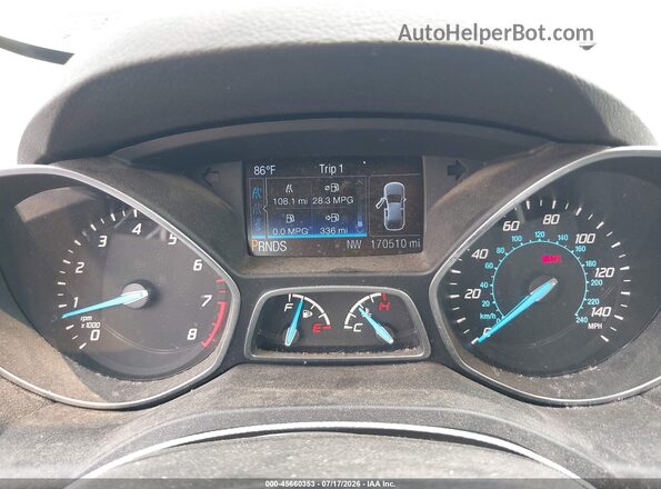 1FMCU0F77GUB80078 2016 FORD ESCAPE Белый Вид задних сидений