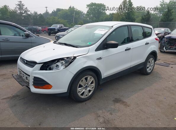 1FMCU0F77GUB80078 2016 FORD ESCAPE Белый Передняя левая четверть