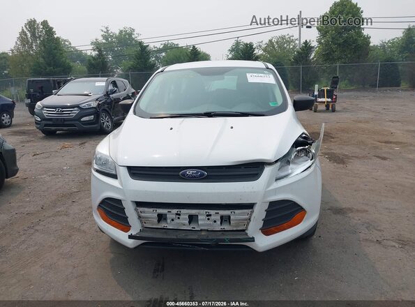 1FMCU0F77GUB80078 2016 FORD ESCAPE Белый Вид щитка приборов