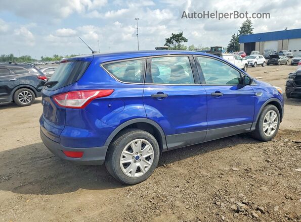 1FMCU0F77GUC77412 2016 FORD ESCAPE Blue Rear right