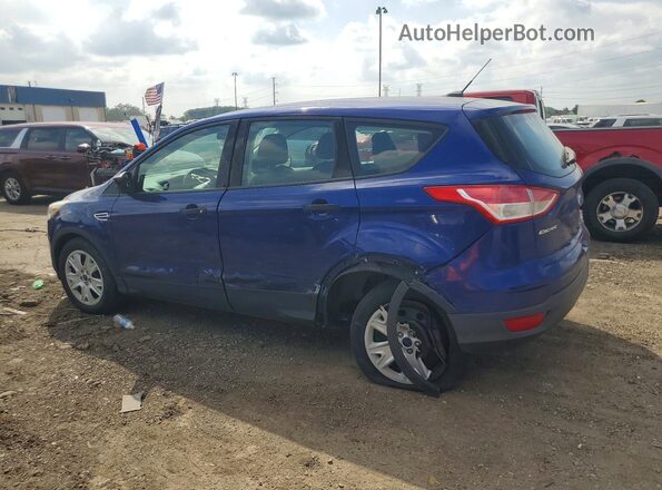 1FMCU0F77GUC77412 2016 FORD ESCAPE Blue Rear left
