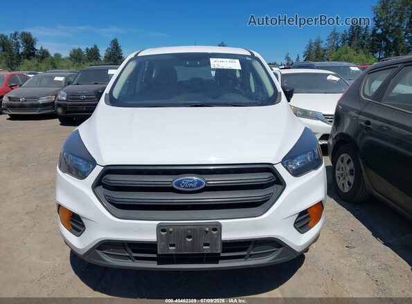 1FMCU0F77JUB55964 2018 FORD ESCAPE Белый Вид панели приборов