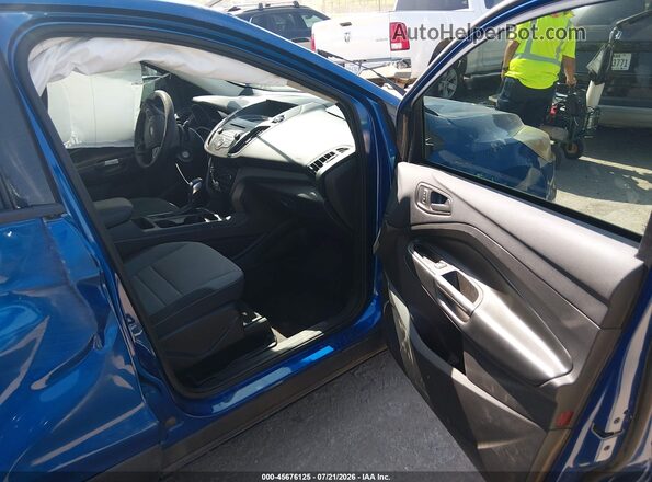 1FMCU0F77JUB83330 2018 FORD ESCAPE Blue წინა სალონის ხედი