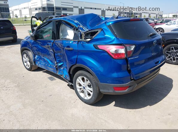 1FMCU0F77JUB83330 2018 FORD ESCAPE Blue უკანა მარცხენა