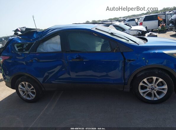 1FMCU0F77JUB83330 2018 FORD ESCAPE Blue უკანა სალონის ხედი