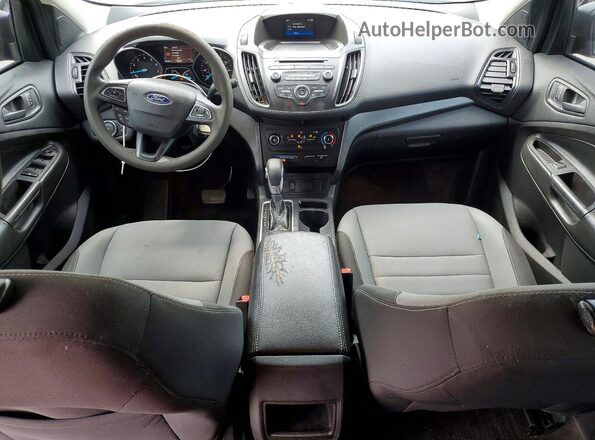 1FMCU0F77JUB86180 2018 FORD ESCAPE Белый Вид панели приборов