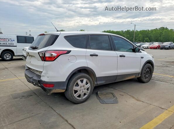 1FMCU0F77JUB86180 2018 FORD ESCAPE Белый Задняя правая четверть