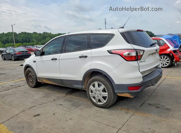 1FMCU0F77JUB86180 2018 FORD ESCAPE Белый Задняя левая четверть