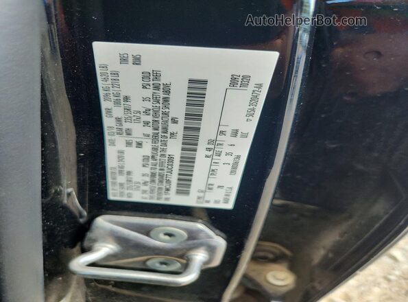 1FMCU0F77JUC03091 2018 FORD ESCAPE Black Вид наклейки з VIN-кодом