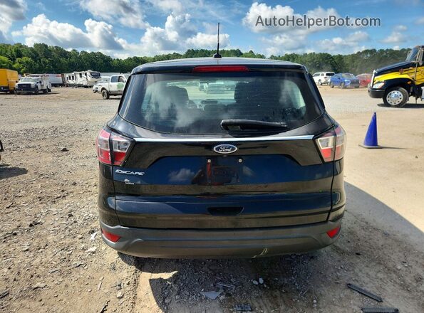 1FMCU0F77JUC03091 2018 FORD ESCAPE Black Вид ззаду