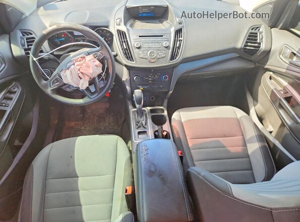 1FMCU0F77JUC03091 2018 FORD ESCAPE Black Вид панелі приладів