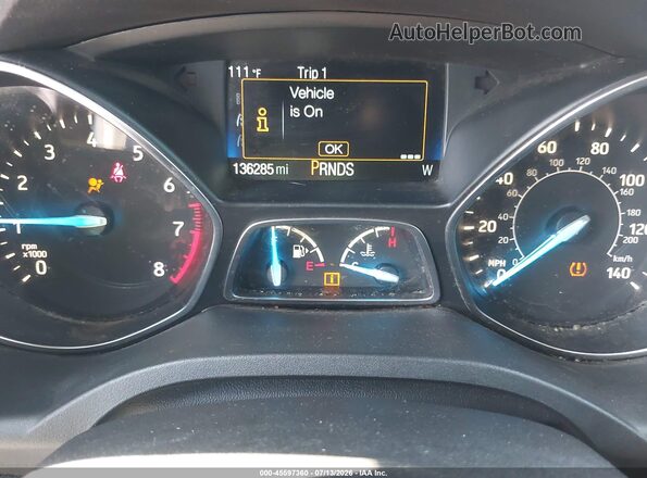 1FMCU0F77JUD05457 2018 FORD ESCAPE Black Vista de los asientos traseros