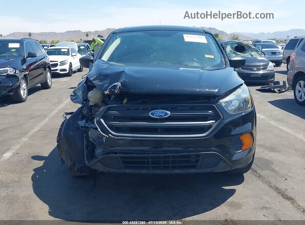 1FMCU0F77JUD05457 2018 FORD ESCAPE Black Vista del cuadro de instrumentos