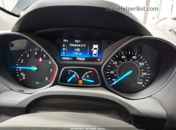 1FMCU0F77JUD08388 2018 FORD ESCAPE Gray Вид задніх сидінь