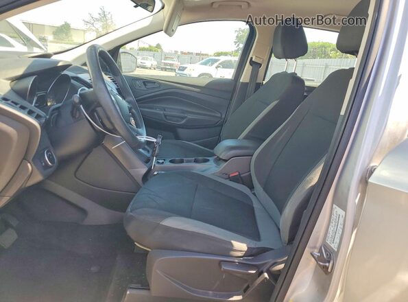 1FMCU0F78GUA53842 2016 FORD ESCAPE Silver Вид салону спереду