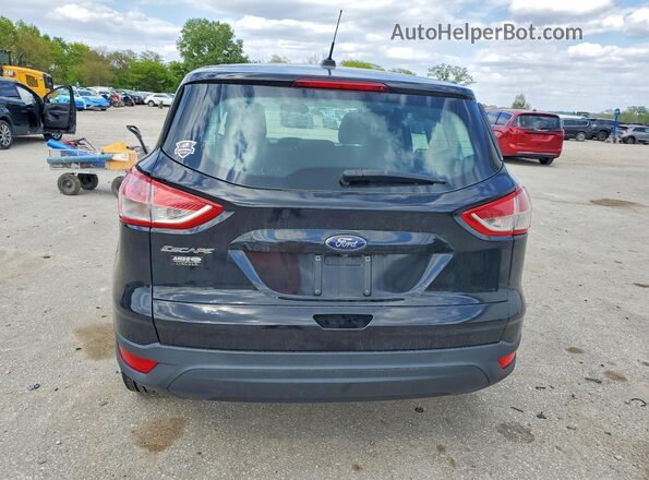 1FMCU0F78GUB47462 2016 FORD ESCAPE Black უკანა ხედი