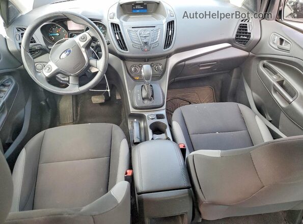 1FMCU0F78GUB47462 2016 FORD ESCAPE Black წინა პანელის ხედი
