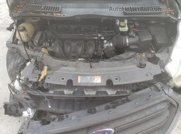 1FMCU0F78HUA99110 2017 FORD ESCAPE Gray Vista del compartimento del motor