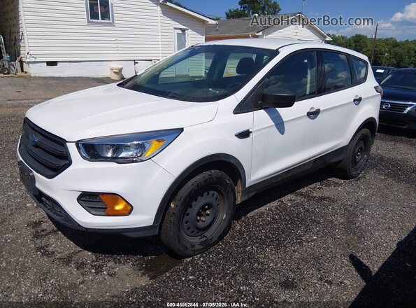 1FMCU0F78HUB19193 2017 FORD ESCAPE White Передня ліва чверть