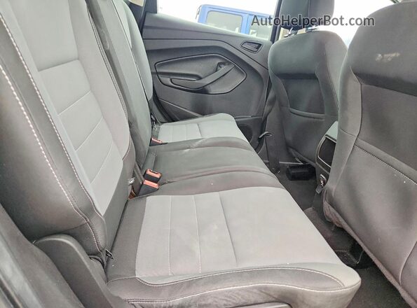 1FMCU0F78HUD59909 2017 FORD ESCAPE Серебряный Вид задней части салона