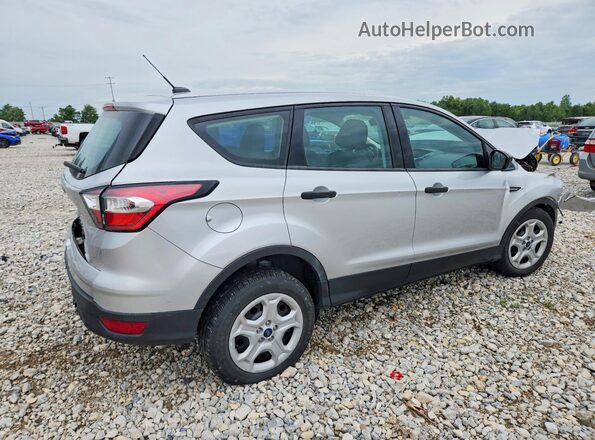 1FMCU0F78HUD59909 2017 FORD ESCAPE Серебряный Задняя правая четверть