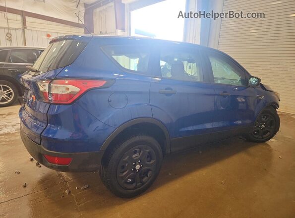1FMCU0F78JUA89408 2018 FORD ESCAPE Blue Задня права чверть
