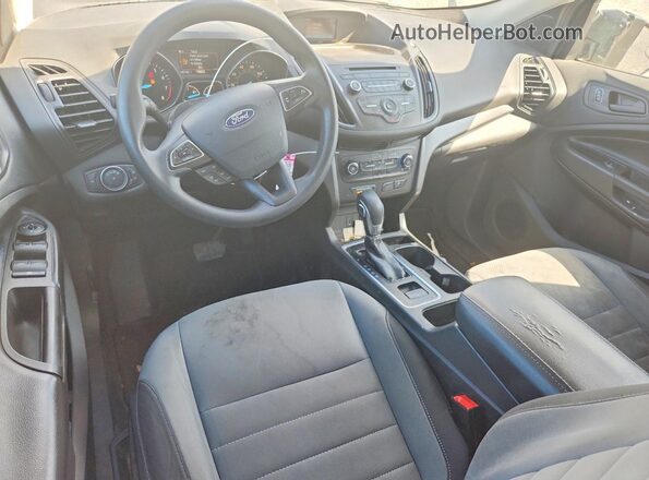1FMCU0F78JUB10046 2018 FORD ESCAPE Silver Dashboard view