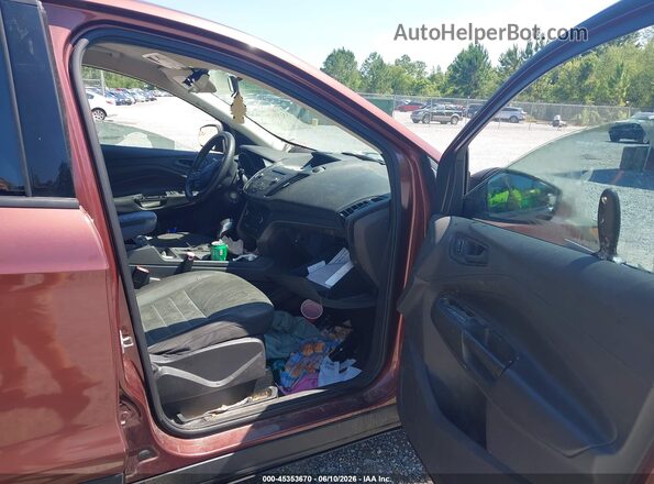 1FMCU0F78JUB20916 2018 FORD ESCAPE Burgundy Front interior view