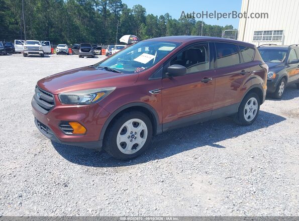1FMCU0F78JUB20916 2018 FORD ESCAPE Burgundy Front left