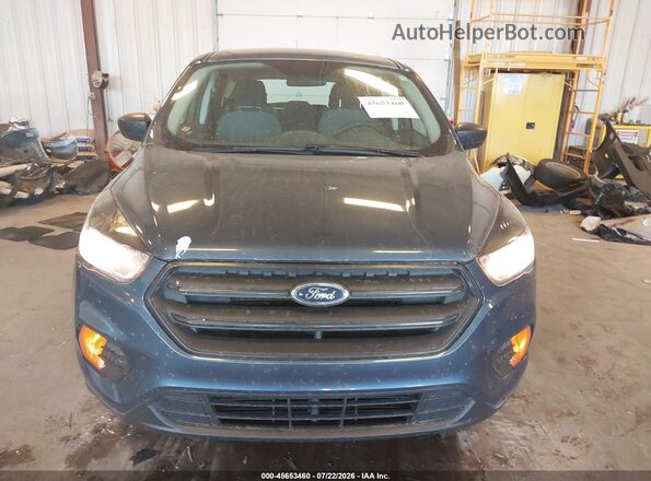 1FMCU0F78JUB71087 2018 FORD ESCAPE Blue ხელსაწყოთა პანელის ხედი