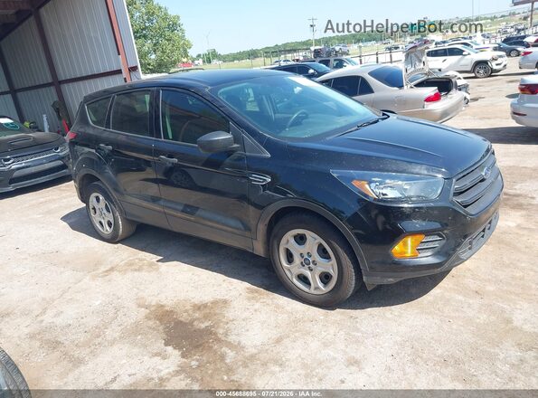1FMCU0F78JUC70427 2018 FORD ESCAPE Черный Вид задней части салона
