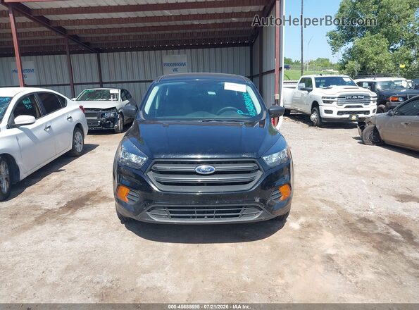 1FMCU0F78JUC70427 2018 FORD ESCAPE Черный Вид щитка приборов