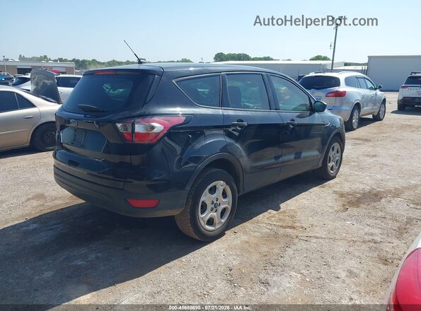 1FMCU0F78JUC70427 2018 FORD ESCAPE Черный Задняя правая четверть