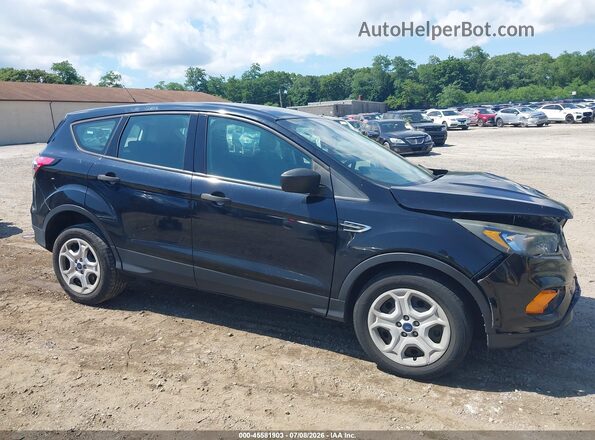1FMCU0F78JUD28598 2018 FORD ESCAPE Черный Вид задней части салона