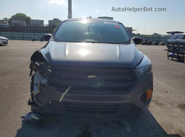 1FMCU0F78KUB26524 2019 FORD ESCAPE Gray Widok z przodu
