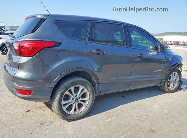 1FMCU0F78KUB26524 2019 FORD ESCAPE Gray Tył prawy