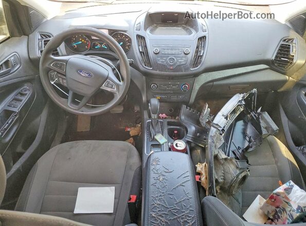 1FMCU0F78KUB26524 2019 FORD ESCAPE Gray Widok deski rozdzielczej