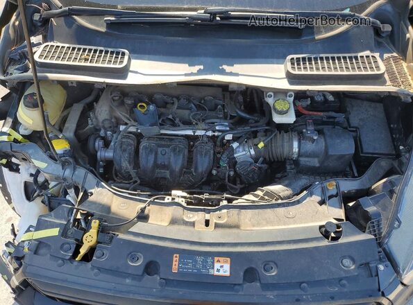 1FMCU0F78KUB26524 2019 FORD ESCAPE Gray Widok komory silnika