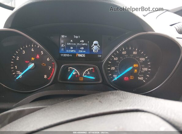 1FMCU0F78KUB92815 2019 FORD ESCAPE Gray Вид задніх сидінь