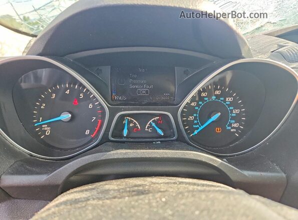 1FMCU0F79GUA05069 2016 FORD ESCAPE Silver Vista del cuadro de instrumentos
